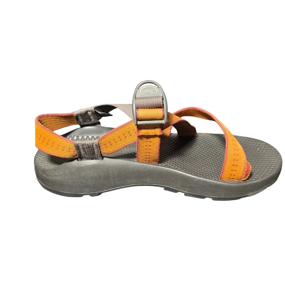 Chaco Z1 Classic Mens Sandals Orange Brown Strappy Sport Hiking Water Shoes M9